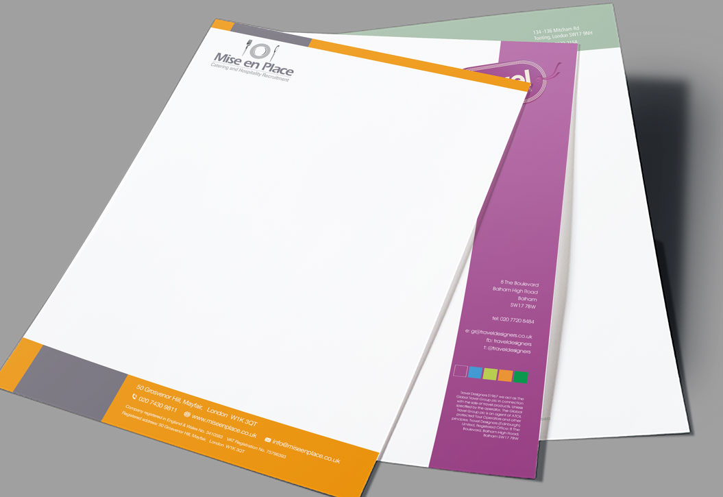 Letterhead Printing and design Hastingswood