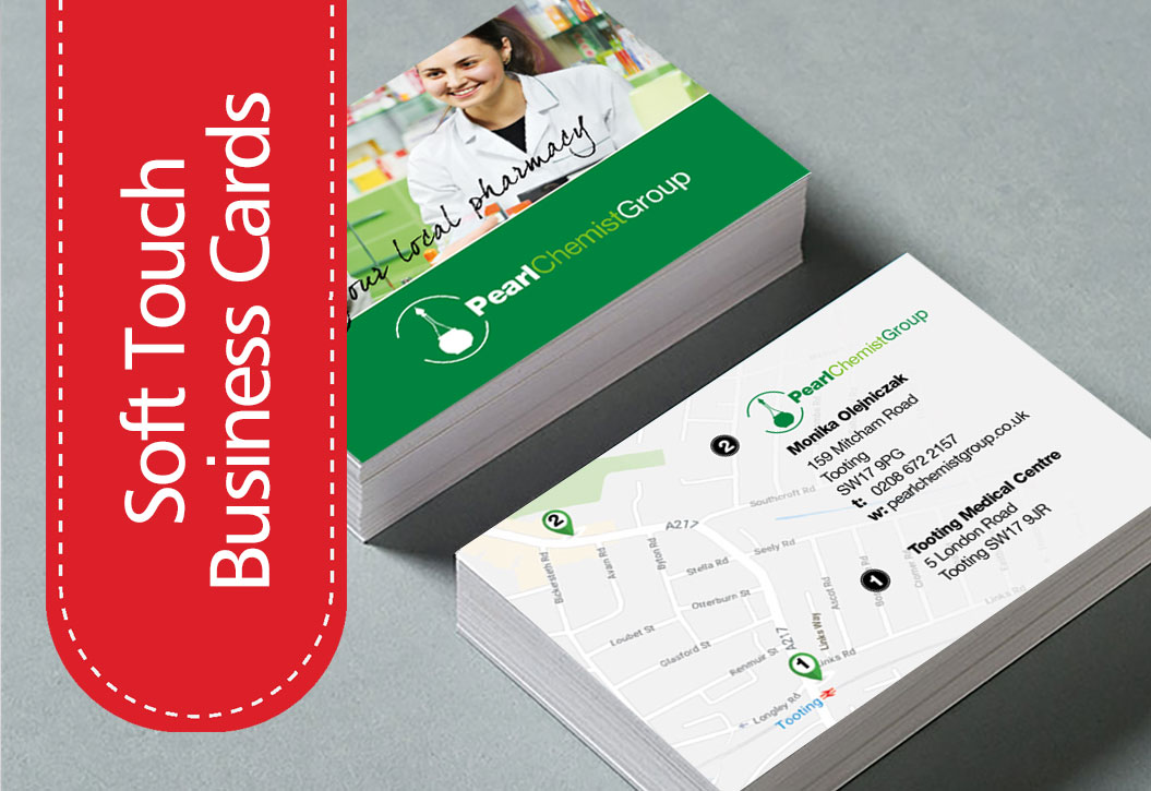 Soft Touch Business Cards printing