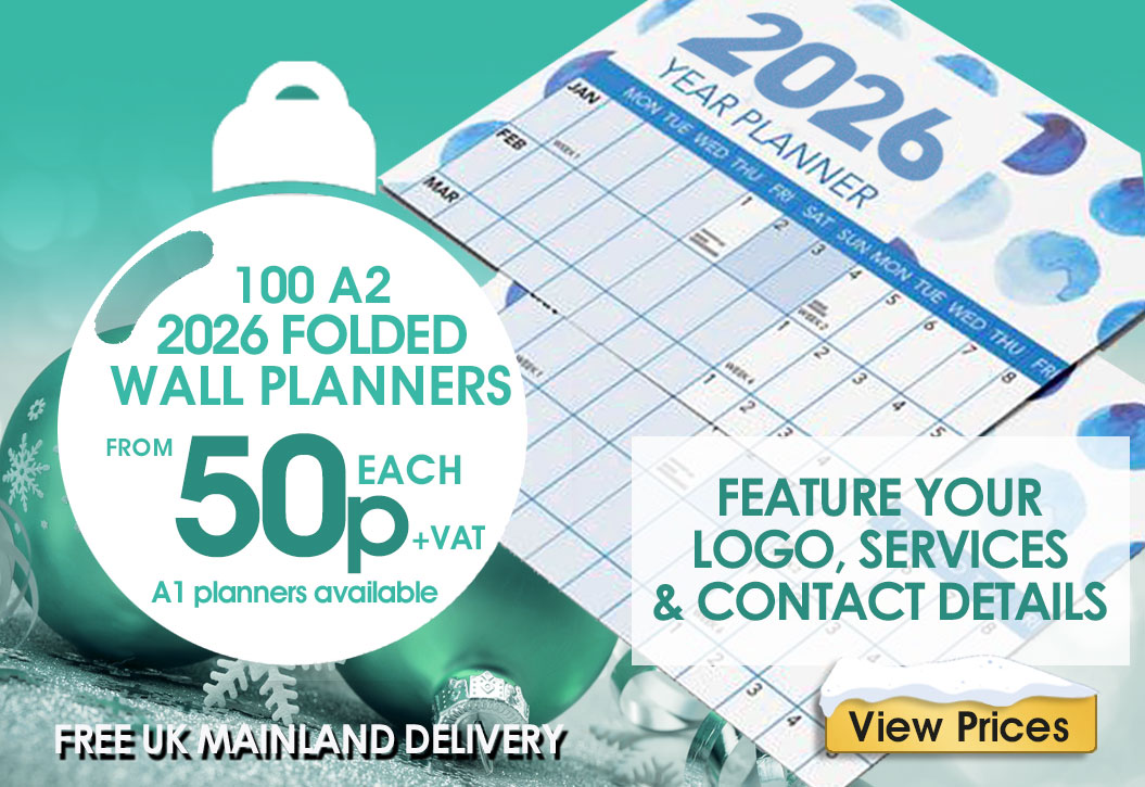 Wall Chart Planners Printing London