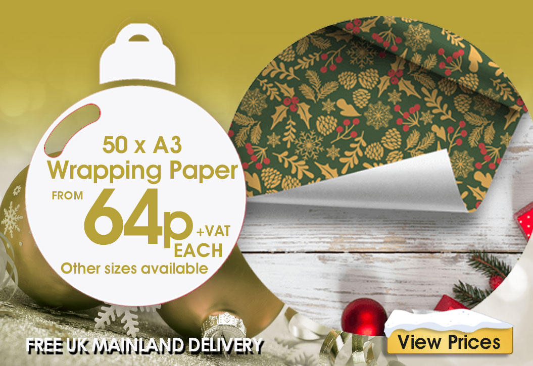 Christmas wrapping paper Printing