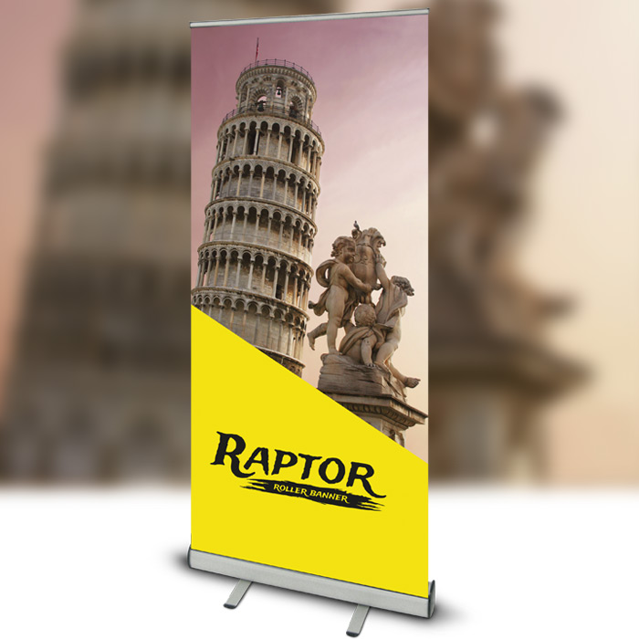 Roller Banner raptor printing Shrewsbury