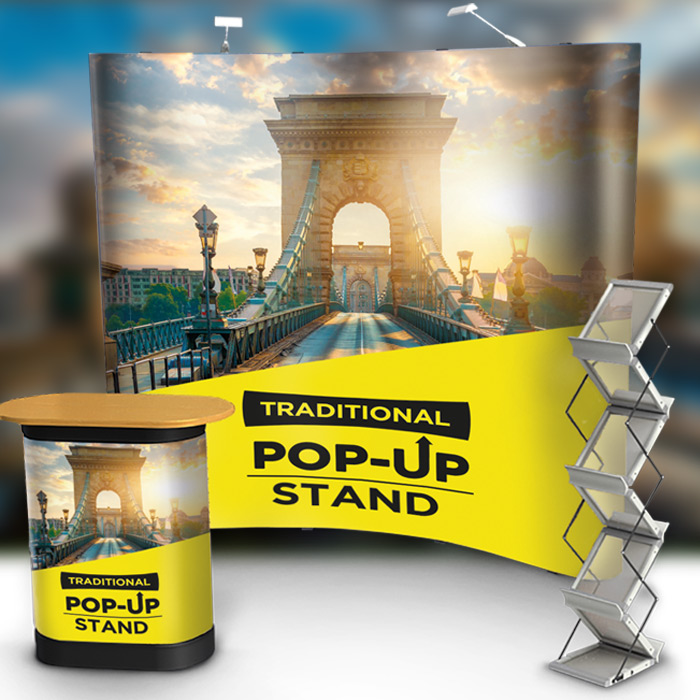 Pop-up Exhibition Stands printing Covent Garden