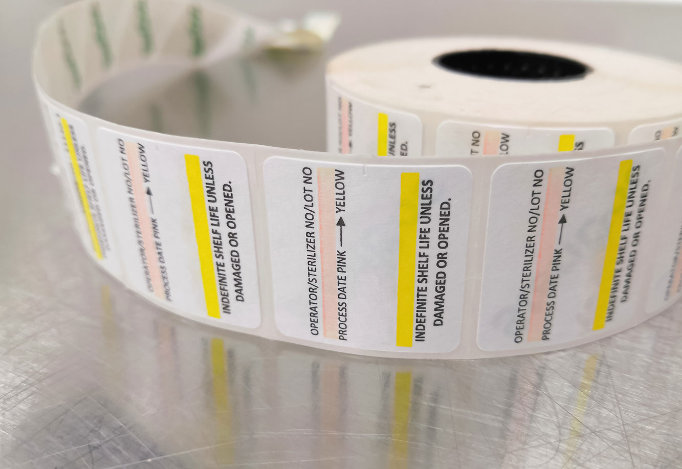 Labels on the Roll Printing Hackbridge