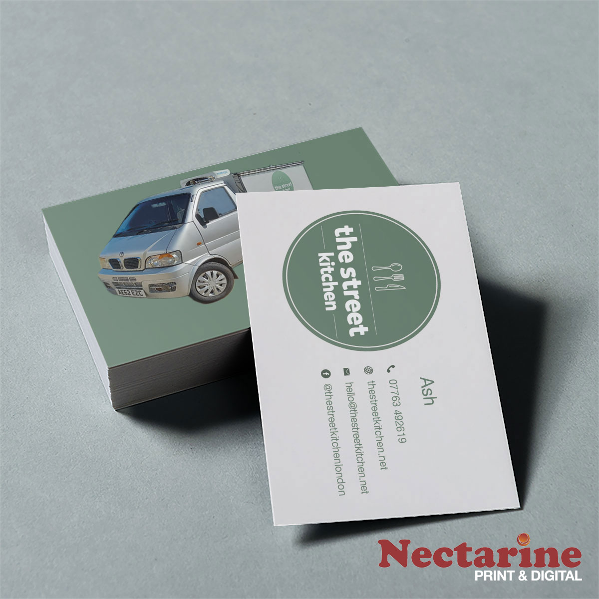 Catering Business Cards Printing 
