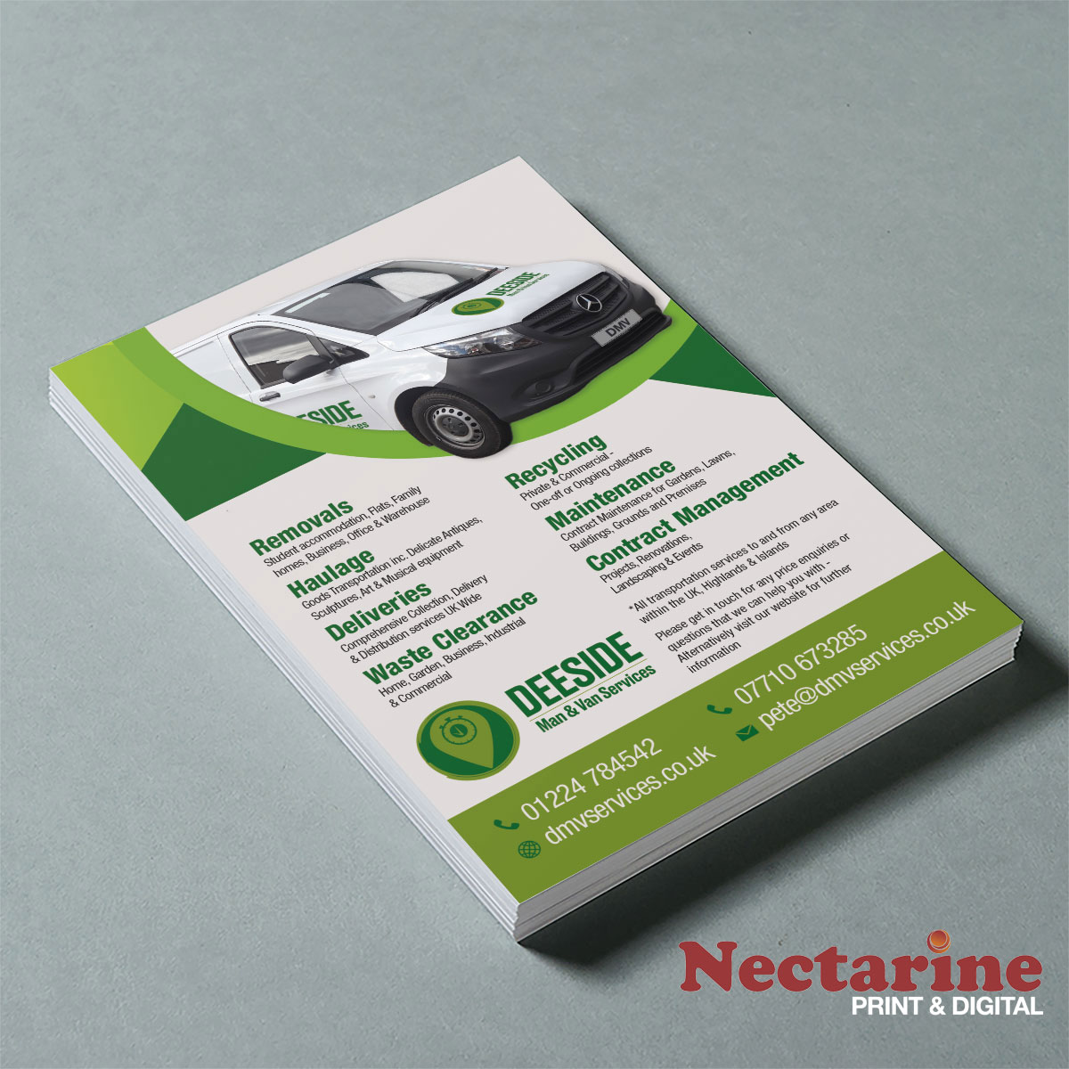Courier leaflet Printing 