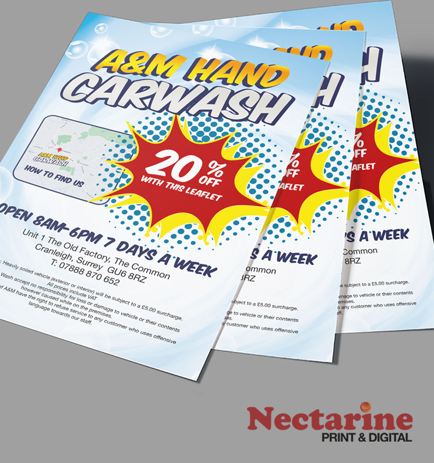A6 Flyers Printing & Design .