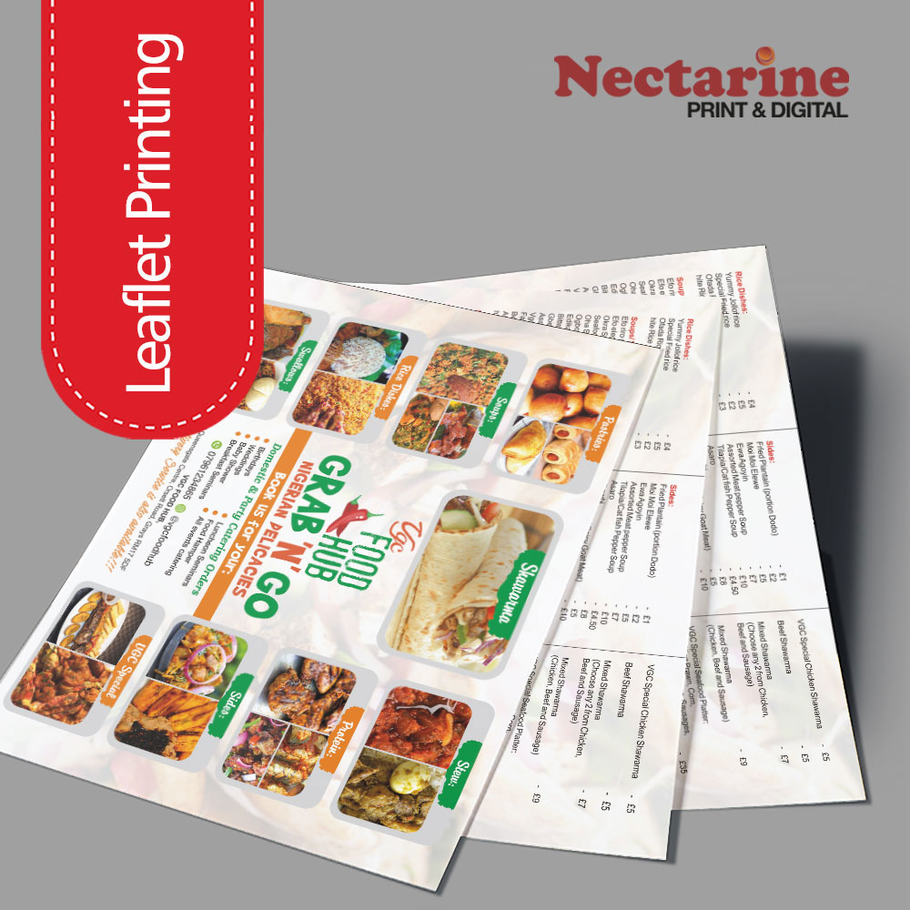 Leaflet Printing Design