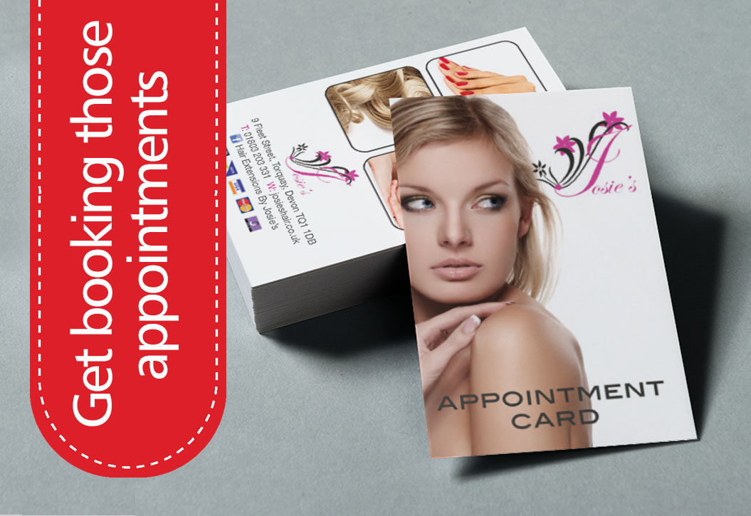 Full Colour Appointment Cards printing