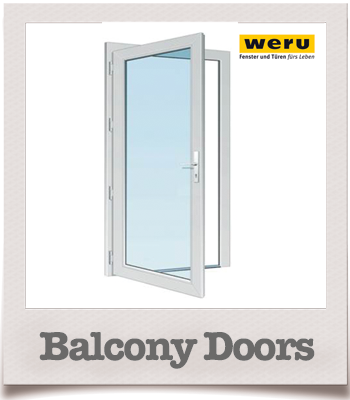 Weru Balcony Patio Doors